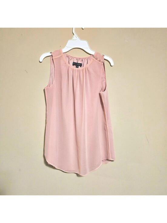 White House Black Market Tops - White House Black Market Y2K Bohemian Pink Blouse sz OOP